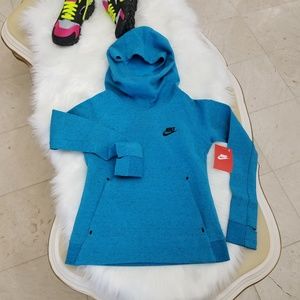 Girls' Nike Tech Fleece Pullover Hoodie